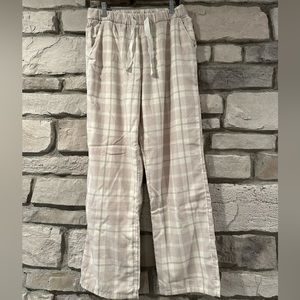 A&F Sleepwear Plaid Pants